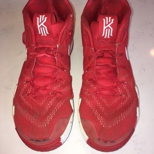 Kyrie 4 university red